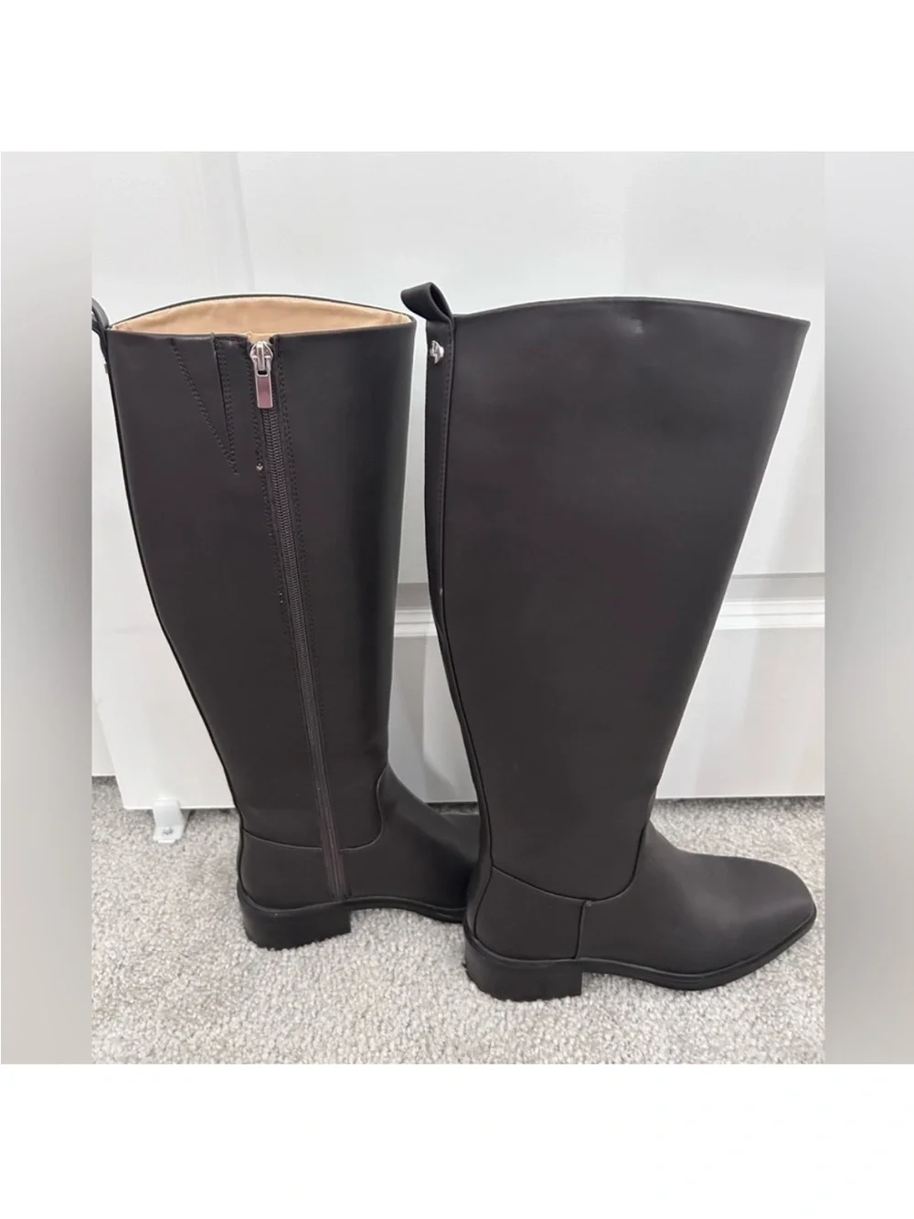 Nine West Dark Brown Riding Boots